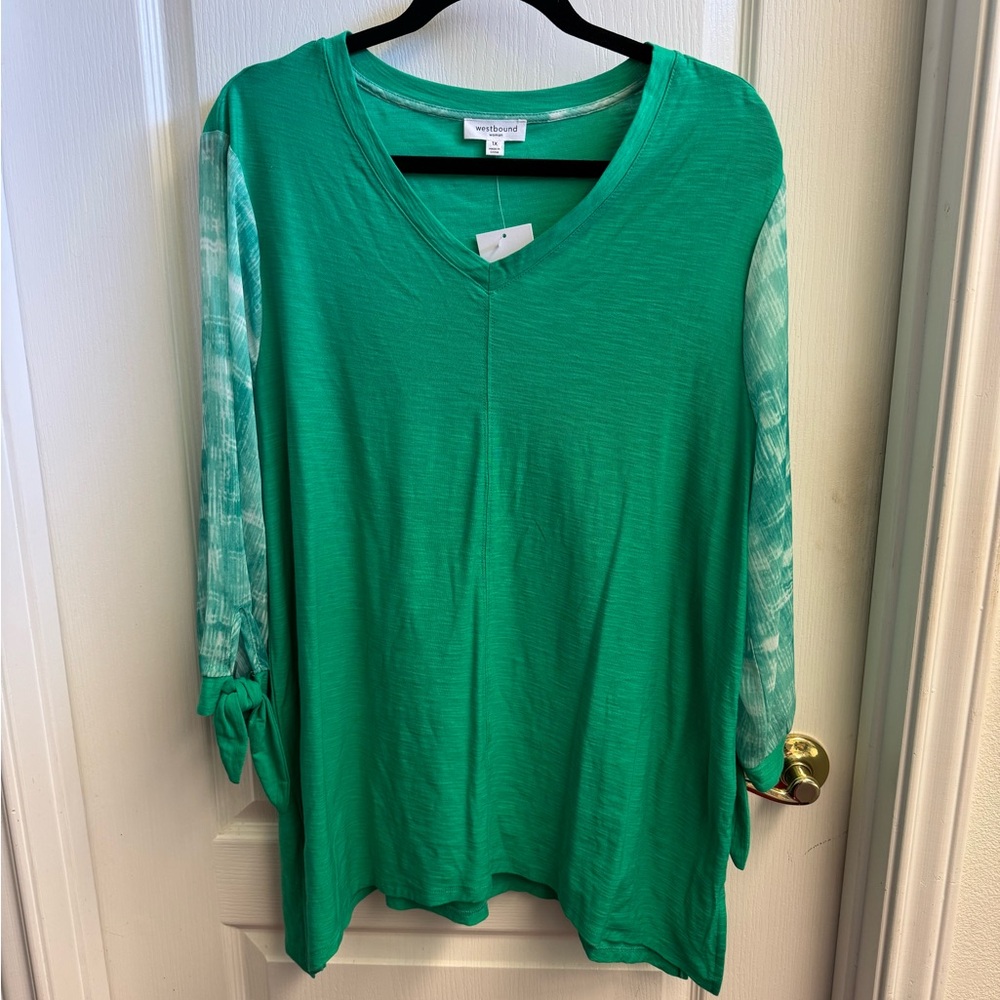 Westbound Green Top